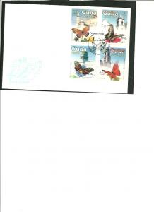 Cuba  1999  FDC   Butterflies