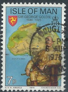 Isle of Man 1975 - 7p George Goldie - SG68 used