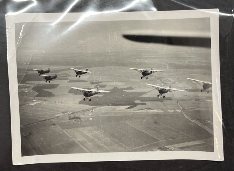 WW2 WWII Original German Military wartime Photo Luftwaffe Planes Taken Mid Air