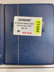 Collections For Sale, Germany 2 Albums (8913)  1949 thru 1990