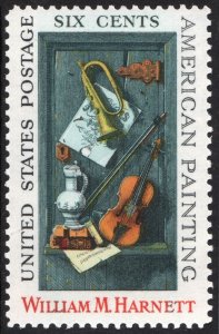 SC#1386 6¢ William Harnett: Painter (1969) MNH