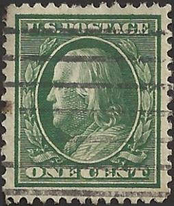 # 331 Used Green Ben Franklin