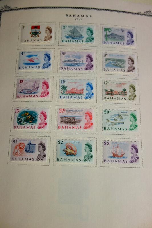 Bahamas Stamp Collection on Scott Pages Mint