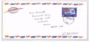 FIJI *Government Buildings* Commercial Airmail Cover 1980 BR292