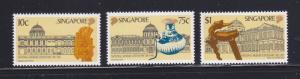 Singapore 511-513 Set MNH National Museum