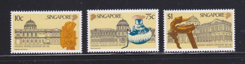 Singapore 511-513 Set MNH National Museum