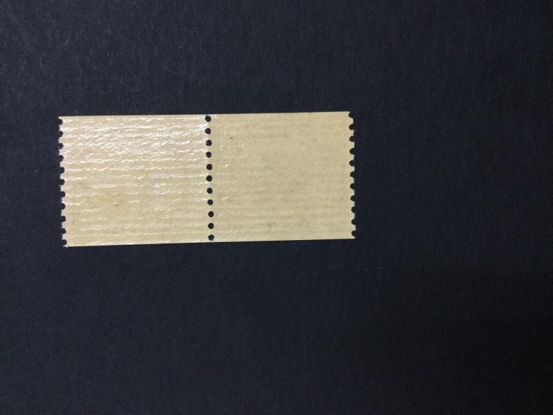 MOMEN: US #605 PAIR MINT OG NH XF $50 #22804