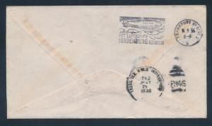 U.S. 695 1st return Zeppelin Hindenburg. Lakehurst-Germany 5/12/36