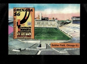 Grenada 1994 - First World Cup - Souvenir Stamp Sheet - Scott #2349 - MNH