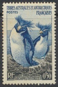 French Southern & Antarctic Territories Penguins SC# 2 MLH (SF) see details/s...