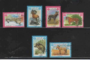 AFGHANISTAN #1079-1085  1984  WILD LIFE         MINT VF NH  O.G  CTO