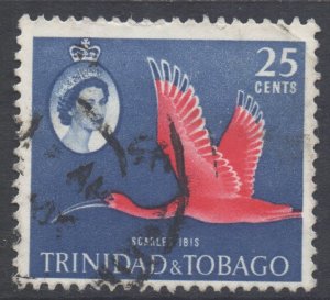 Trinidad Tobago Scott 97 - SG292, 1960 Elizabeth II 25c used