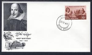 Bechuanaland Protectorate 197 Shakespeare U/A FDC