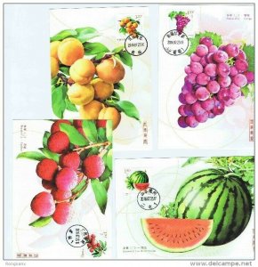 2016-18 CHINA fruit(ii) MC 4v 