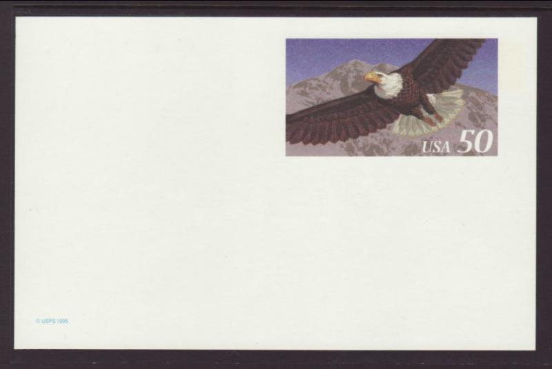 US UX219A Eagle Postal Card Unused