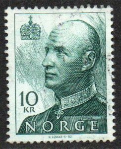 Norway Sc #1017 Used