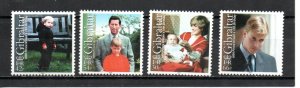 Gibraltar 842-845 MNH