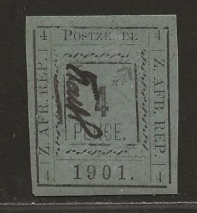 TRANSVAAL SC# 184(SG#10e) RIGHT 'AFB'   VF/MOG