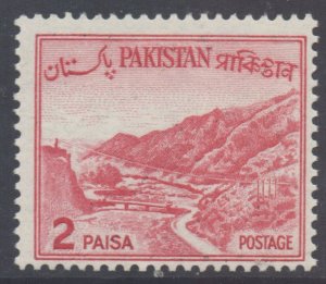 Pakistan Scott 130a - SG129, 1961 Shakistan 2p MH*