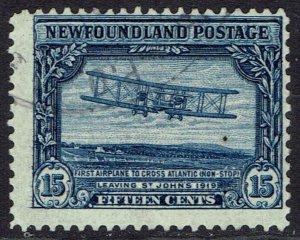 NEWFOUNDLAND 1928 PUBLICITY ISSUE 15C NO WMK USED