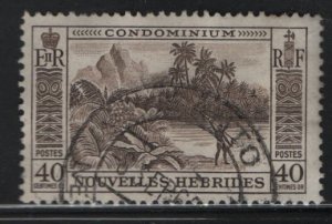 NEW HEBRIDES, FRENCH  104  USED