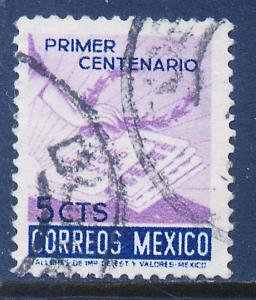 MEXICO 887 5c Centenary of the National Anthem. Used. (276)