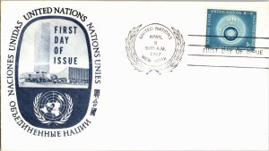 United Nations, New York, Worldwide First Day Cover