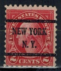 USA - Scott 583 w/ Precancel