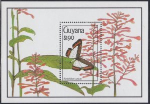 GUYANA Sc# 2346 MNH SOUVENIR SHEET of BUTTERFLIES