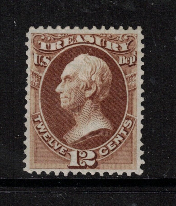 USA #O78 Very Fine Mint Full Original Gum Hinged - Internal Tear At top Of Head