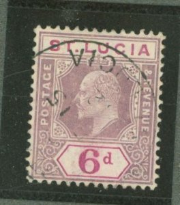 St. Lucia #61 Used Single