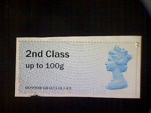 Great Britain, Deegam FSN2.4, Post 'n Go 2014, on paper, 2nd, light blue