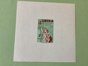 Liberia 1956 rare New York Philatelic exhibition mint never hinged stamp A4533