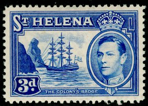 ST. HELENA SG135, 3d ultramarine, VLH MINT. Cat £80. 