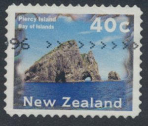 New Zealand  SG 1985 Used Perf 11½  Piercy Island  1996  SC# 1355 see scan