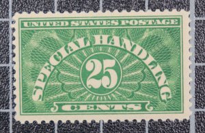 Scott QE4 - 25 Cents Special Handling - MNH - Nice Stamp - SCV - $37.50