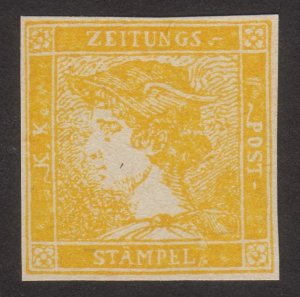 1851, Austria 6Kr, MNG, Sc P2, FORGERY / REPRINT