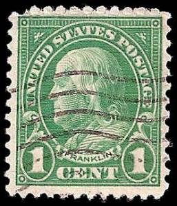 # 632 USED GREEN BEN FRANKLIN