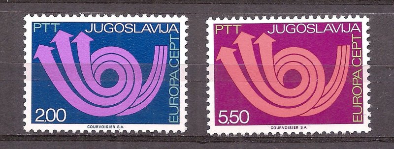 Yugoslavia - 1973 - Mi. 1507-08 (CEPT) - MNH - RB178