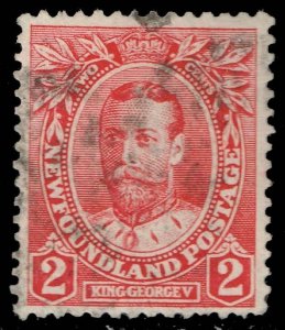 Newfoundland #105 King George V; Used