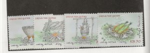 PAPUA NEW GUINEA Sc 1721-24 NH issue of 2014 - LOCAL FOODS 
