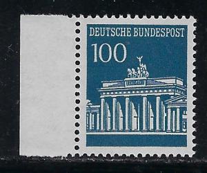 Germany Bund Scott # 956, mint nh, variation from sheet