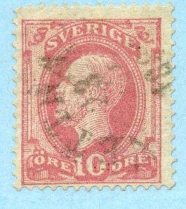 Sweden, Scott #45, Used