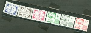 Jersey #J1-6 Mint (NH) Single (Complete Set)