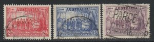 Australia, Sc 163-165 (SG 193-195), used