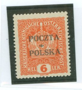 Poland #43 Unused Single