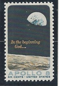 US Cat # 1371, Apollo 8,  M-NH*-