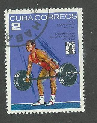 1973 Cuba Scott Catalog Number 1828 Used