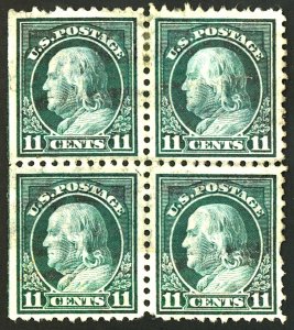 U.S. #511 USED BLOCK OF 4 