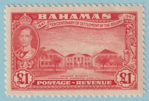 BAHAMAS 147  MINT NEVER HINGED OG ** NO FAULTS VERY FINE! - LMN